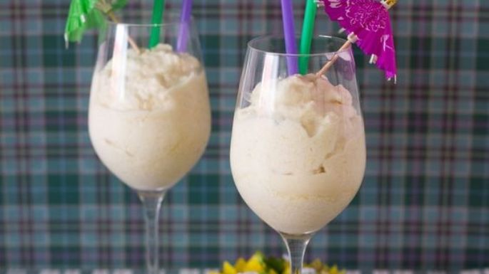 ¿Te gusta la piña colada? Esta variante con helado te enamorará; así se prepara