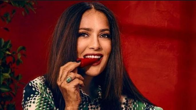 Salma Hayek habla sobre su gusto por los tacos, luego de fotografía que se hizo viral