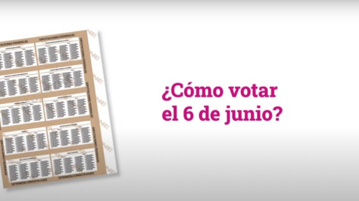 Elecciones 2021: Así es como debes marcar la boleta electoral para que tu voto sea válido