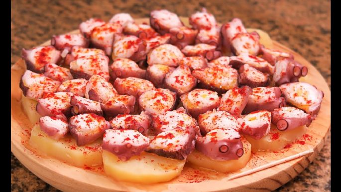 ¡Riquísimo! Ponle algo diferente a la comida del domingo con este pulpo a la galleta