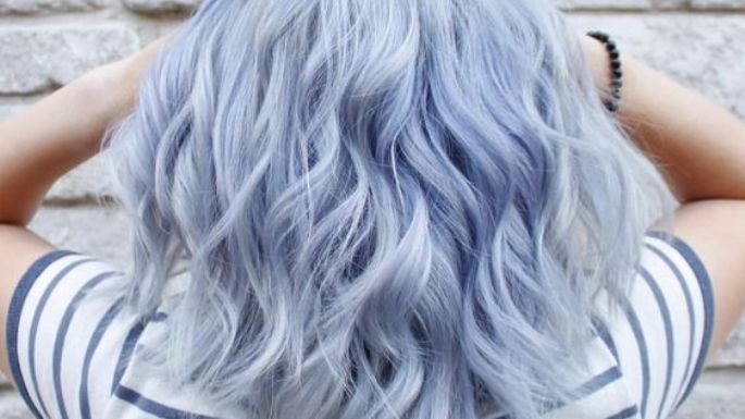 Lleva el color de la temporada en el cabello con la nueva tendencia 'Blue mist'