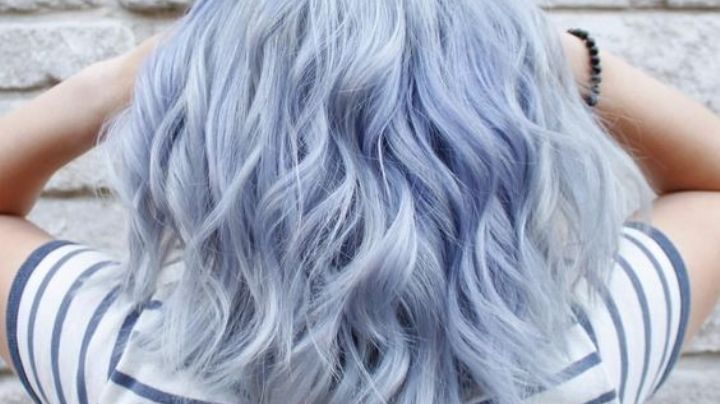 Lleva el color de la temporada en el cabello con la nueva tendencia 'Blue mist'