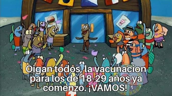 Centennials comienzan su registro para la vacuna en compañía de divertidos memes