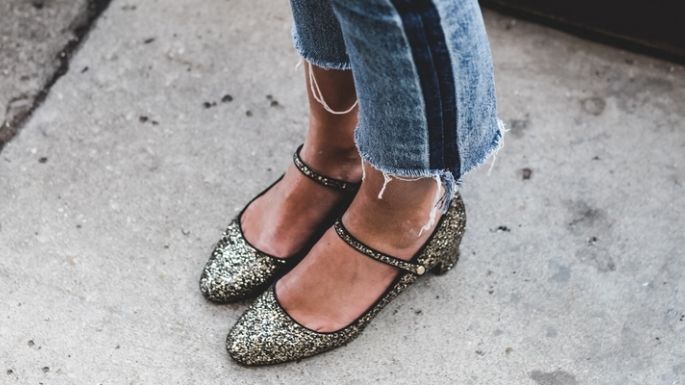 ¡Sácales provecho! Estas son algunas ideas para combinar tus zapatos escarchados