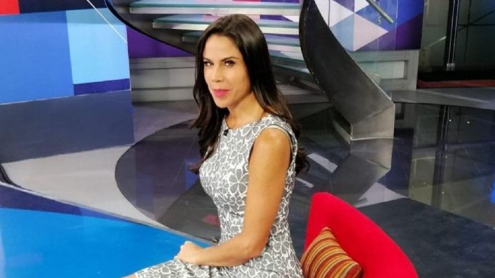 Paola Rojas demuestra que las rayas nunca pasan de moda en el foro de 'Netas Divinas'