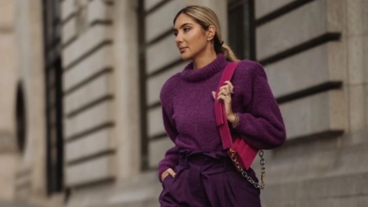 Púrpura: El color más elegante que será tendencia en otoño e invierno 2022