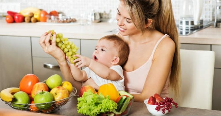 Frutas para iniciar con la alimentación complementaria