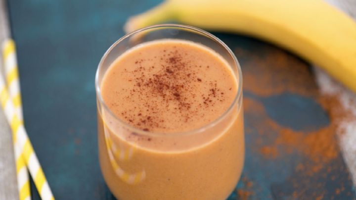 Prepara este smoothie de calabaza con plátano para llenarte de energía en minutos