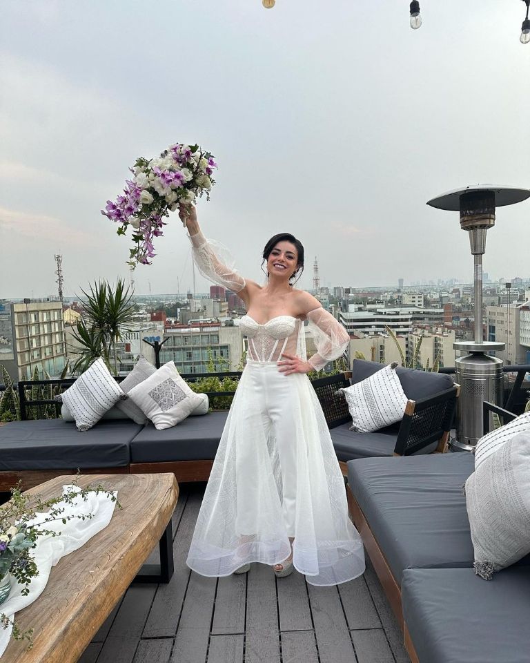 Vestido de novia de Violeta Isfel