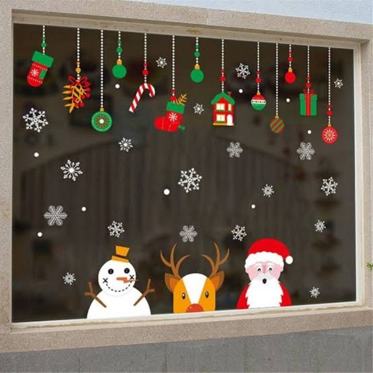 Cómo decorar tus ventanas para Navidad 