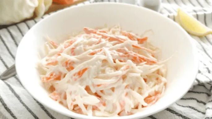 ¿No tienes postre para tu cena de Año Nuevo? Prepara esta ensalada dulce de zanahoria