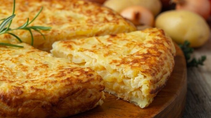 Prepara esta rica tortilla de cebolla: Dale un giro a la receta tradicional de papas