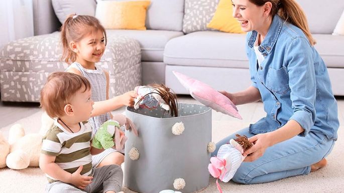 Sigue estos consejos que te ayudarán a que tus hijos sean más ordenados