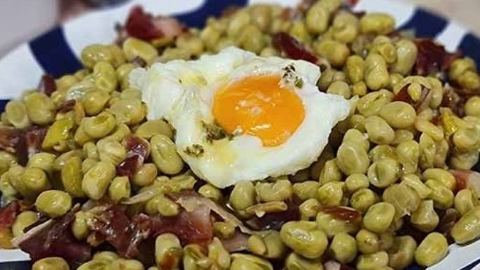 Rápido y delicioso: Receta de habas frescas con jamón