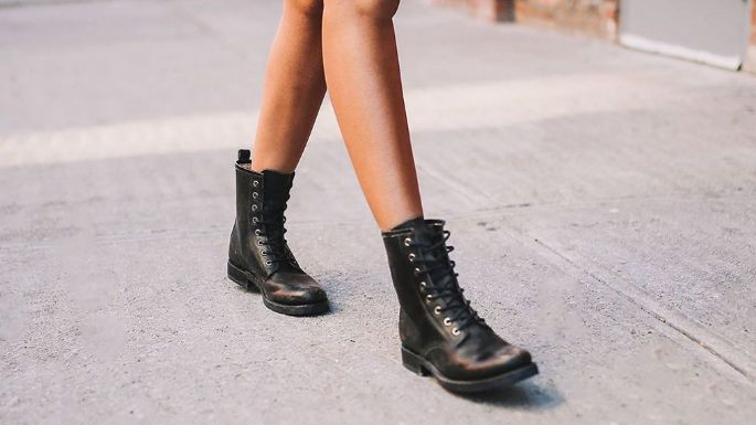 El match perfecto: Luce tus 'combat boots' de manera femenina