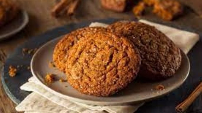 Con tan solo 5 ingrediente prepara estas deliciosas galletas de canela