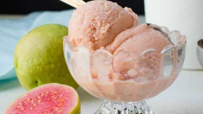 Aprovecha la llegada de la primavera y disfruta de un rico helado de guayaba