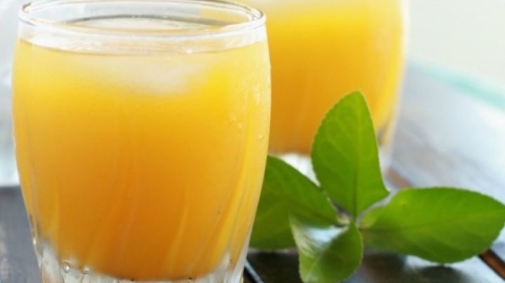Aligera tu día con agua de mango y maracuyá ¡Una bomba de vitamina C!