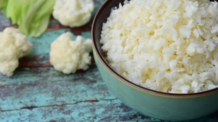Dale un toque distinto: Receta de arroz de coliflor