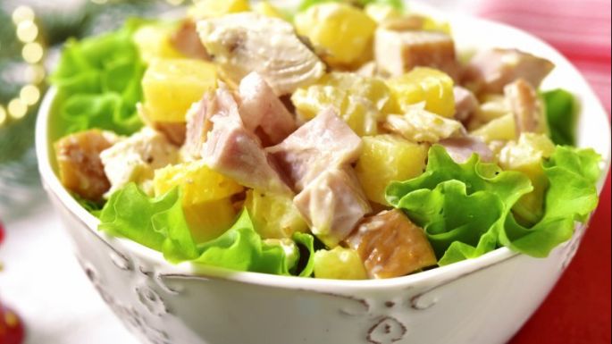 Fresca y deliciosa: Receta de ensalada de pollo con piña