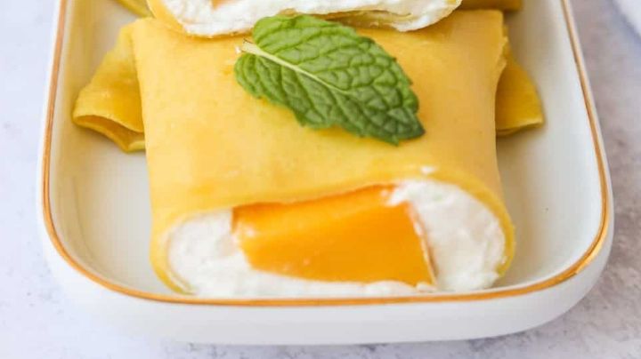 Desde Hong Kong: Reinventa los Hot cakes con esta versión de mango
