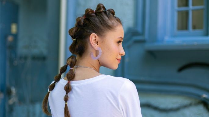 Trenzas burbuja: El nuevo peinado que no puedes dejar de probar para tus 'looks'