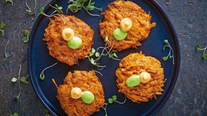 Para la hora del desayuno: Dulces y saludables tortitas de avena con zanahoria