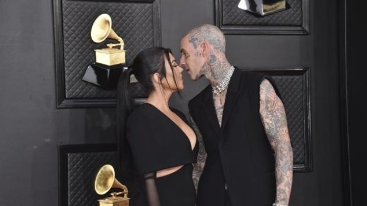 ¡Son marido y mujer! Kourtney Kardashian y Travis Barker ya se casaron