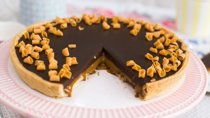 Endulza tu día con esta tarta con galletas y dulce de leche ¡Sin horno!