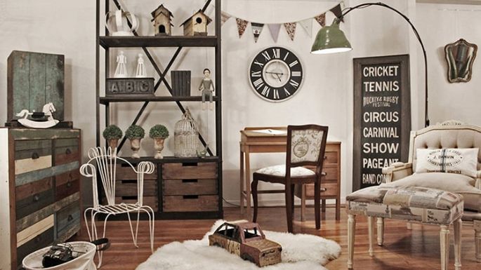 Sigue estos consejos para darle un toque vintage a tu casa con la decoración