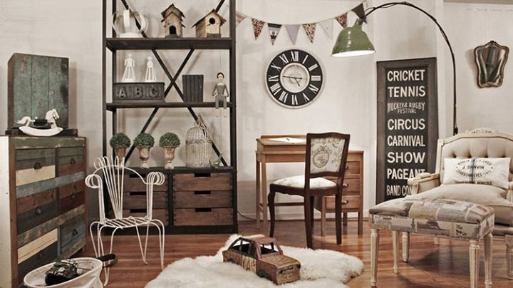 Sigue estos consejos para darle un toque vintage a tu casa con la decoración