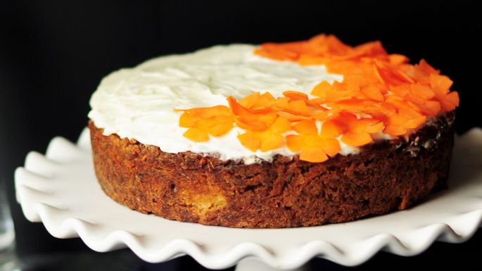 ¿Amas el pastel? Deleita tus sentidos con éste de zanahoria y mango