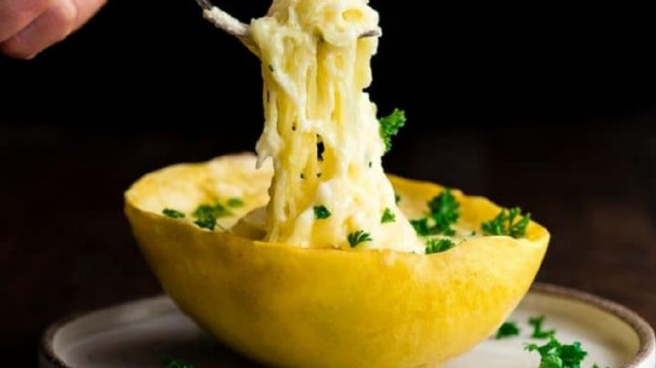 Sustituye el gluten de la pasta con el spaguetti squash; aprende a prepararlo