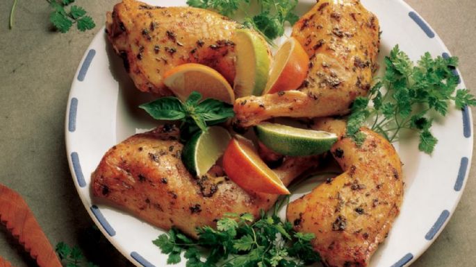 Ponle sabor al pollo con estos muslos al lemon pepper para la hora de la comida