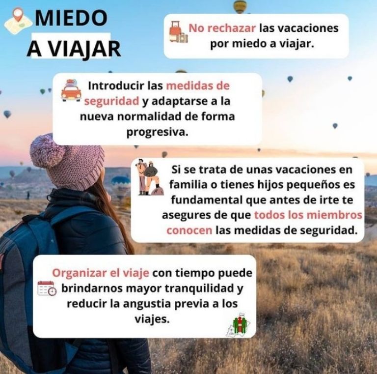 La ansiedad por viajar es uno de los sentimientos más comunes