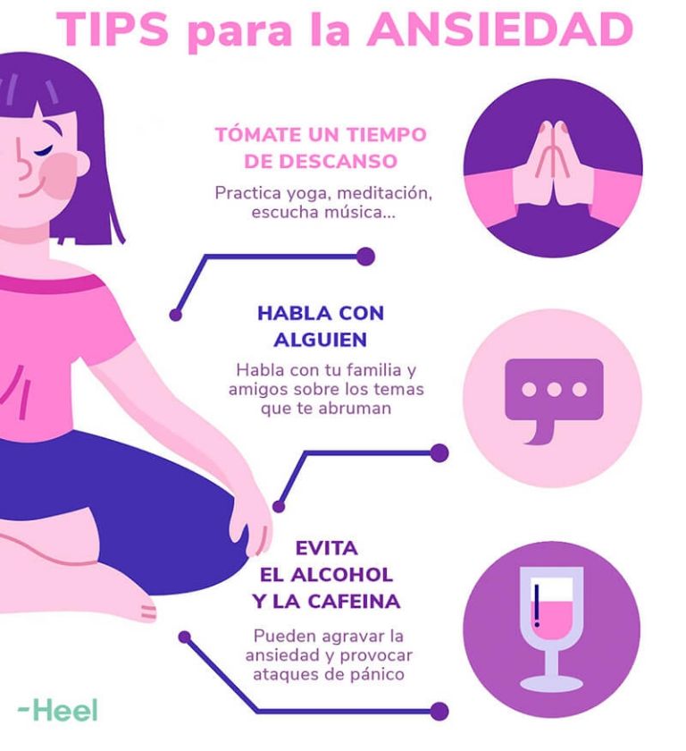 Tips para sobrellevar la ansiedad 