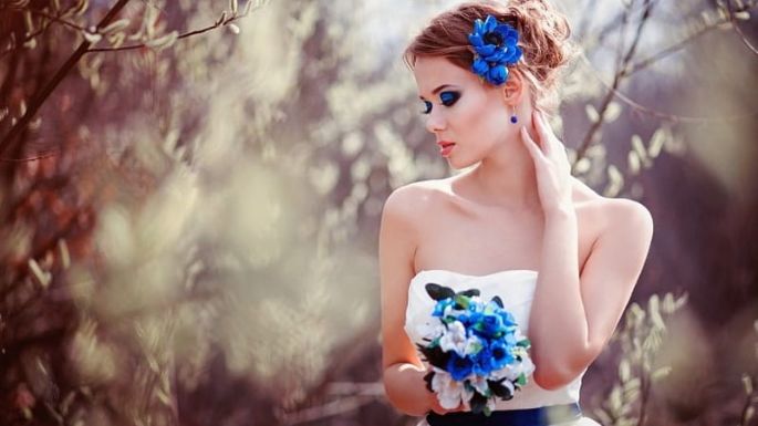 Algo azul, algo viejo y algo prestado: Así puedes llevar algo azul en tu 'look' de novia