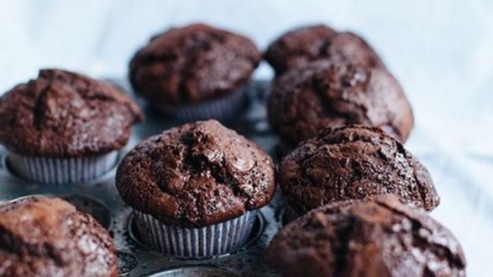 Muy fáciles de hacer: Esponjositos muffins de chocolate veganos