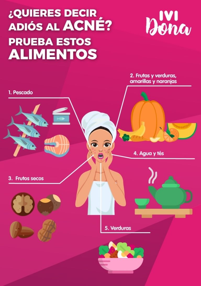 Alimentos para combatir el acné de manera eficaz 