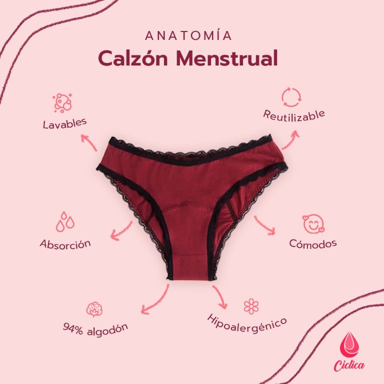 Calzones menstruales para ayudar al medio ambiente