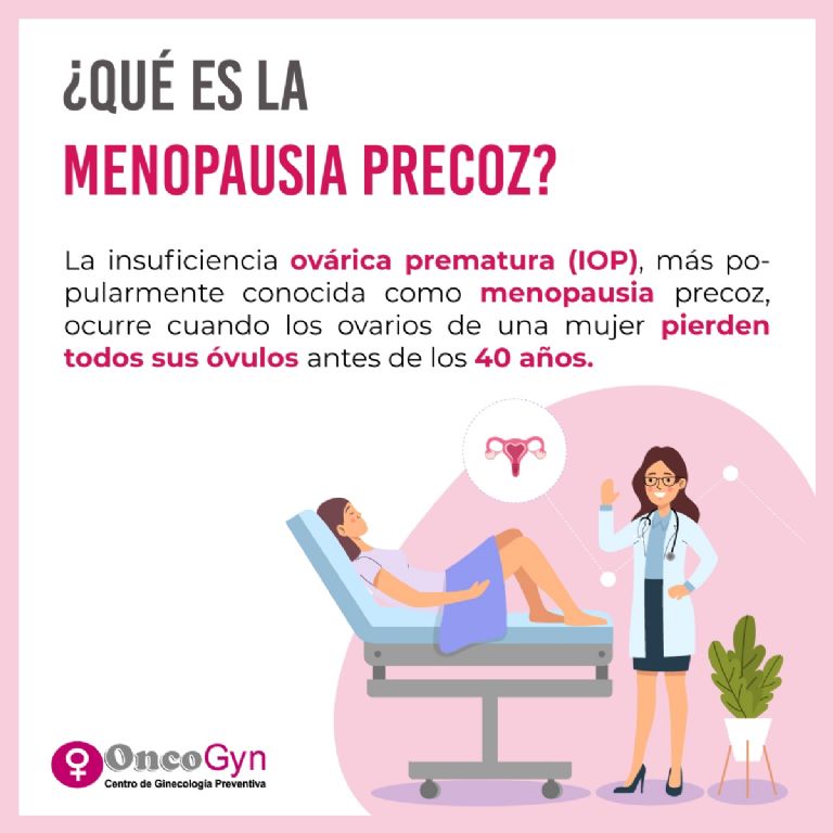 Causas de la menopausia precoz 