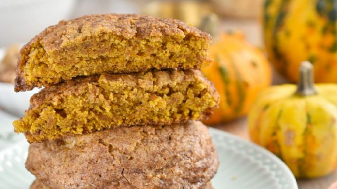 Sorprende a tus hijos en el recreo con galletas de calabaza y chispas de chocolate