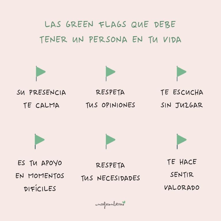 Green Flags en una relación