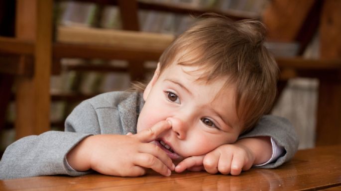 Evita que tu hijo se meta el dedo a la nariz con estas sencillas recomendaciones