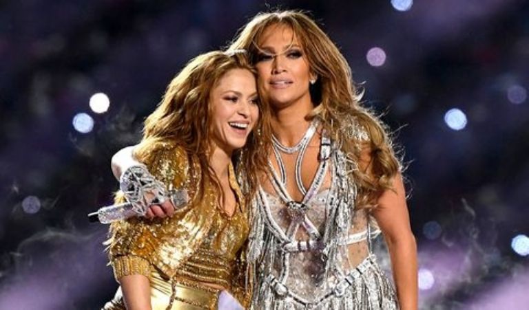 Jennifer Lopez y Shakira en el Super Bowl