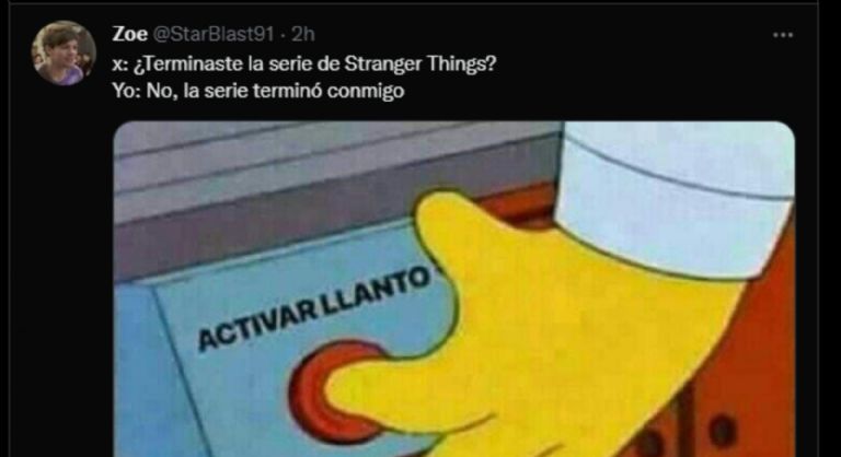 Reacciones en redes sociales a Stranger Things