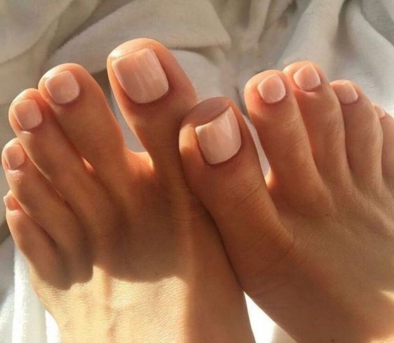Nail art en los pies