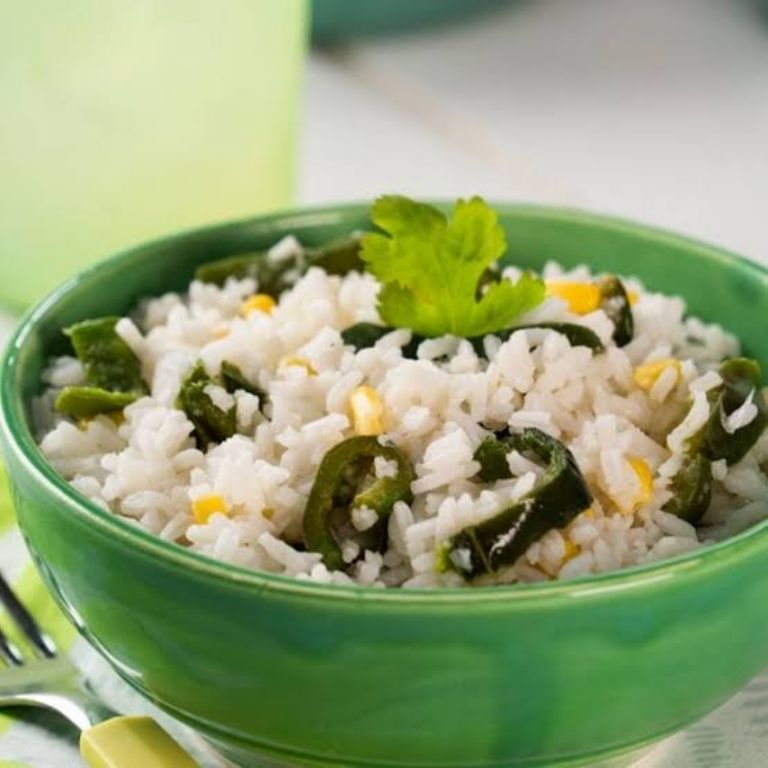 ensalada de arroz con ejotes