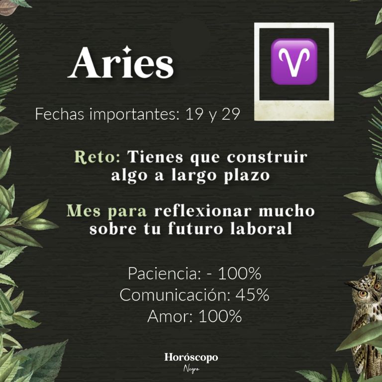 Aries, un signo soltero en junio