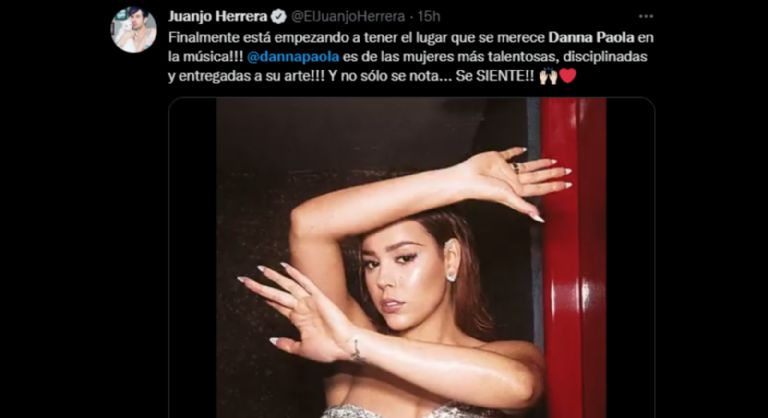 Elogios a Danna Paola